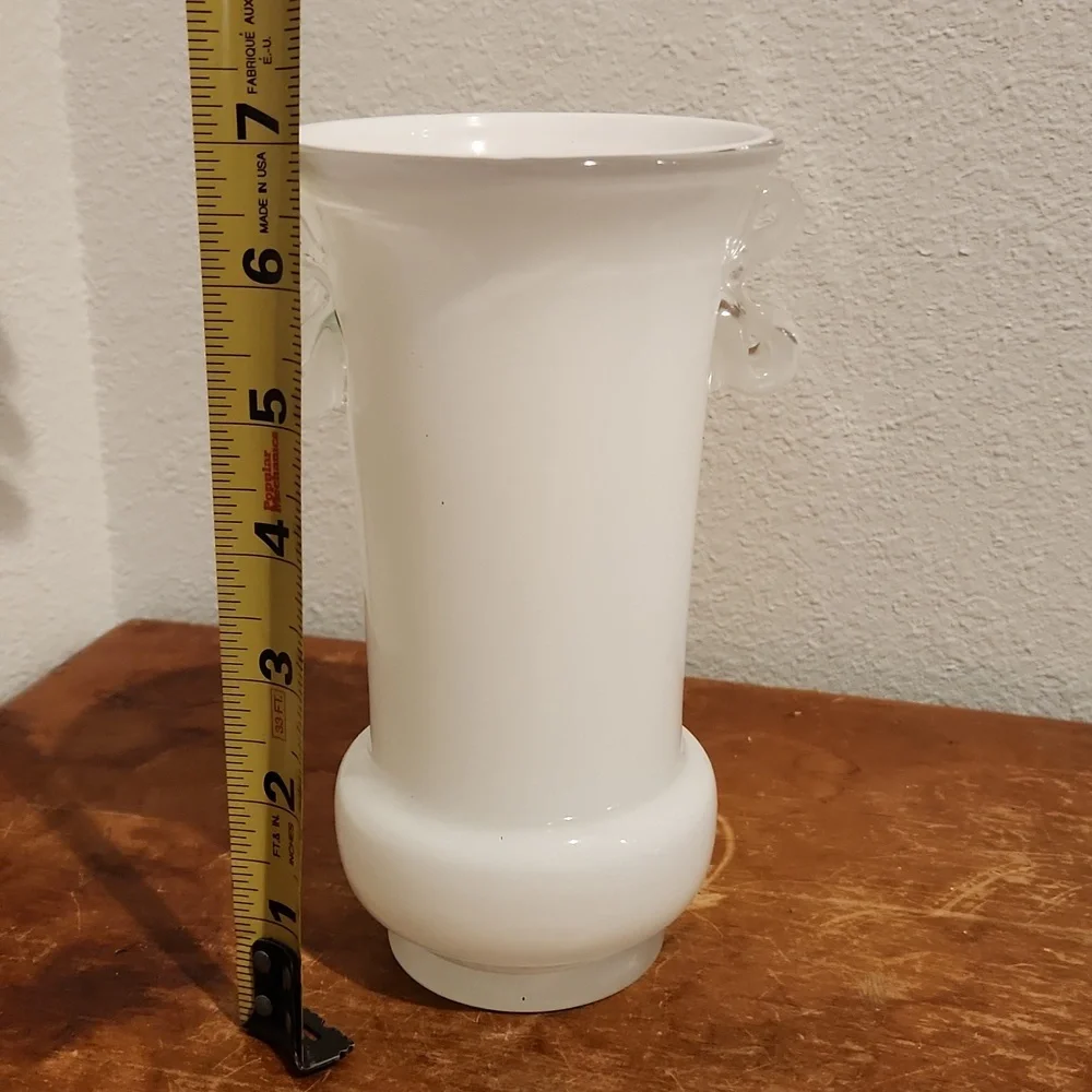 VINTAGE TARNOWIEC frosted vase Made in Poland
